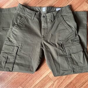 Olive Green Cargo Shorts